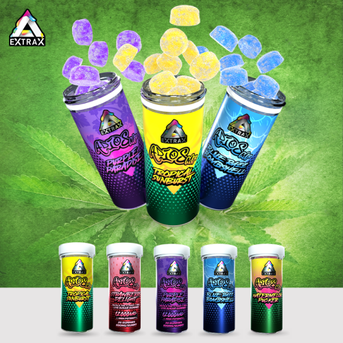 Extrax Adios Blend Mf Delta Live Resin Gummies 12000mg/20ct/6pk